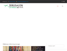 Tablet Screenshot of jerusalenlaradio.com